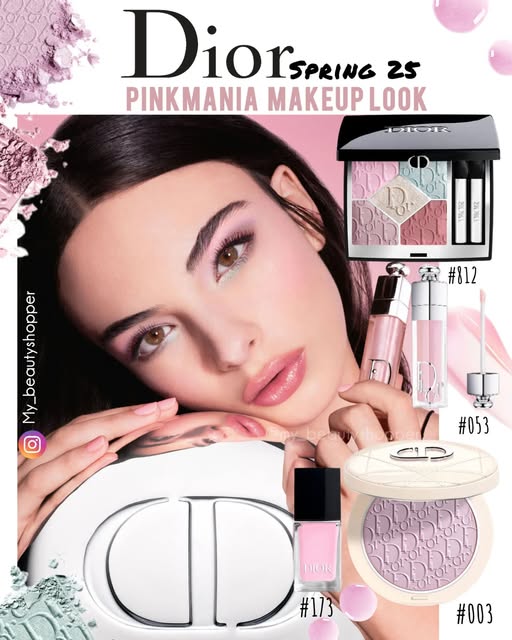 Dior Spring 2025 Makeup Glowmania