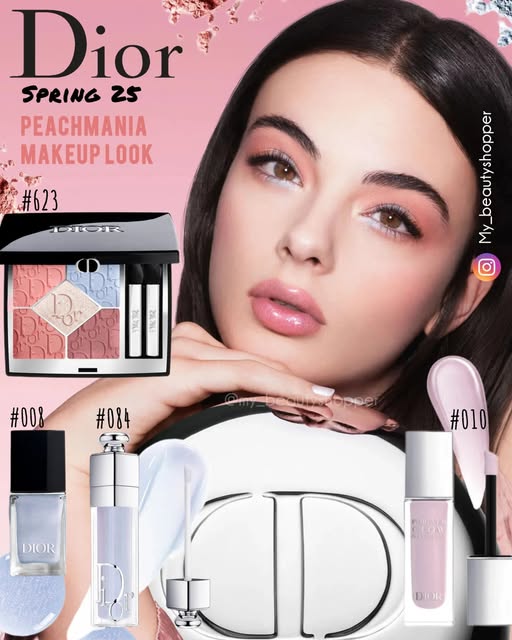 Dior Spring 2025 Makeup Glowmania